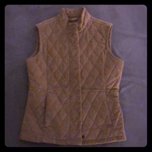 Tan Corduroy Vest